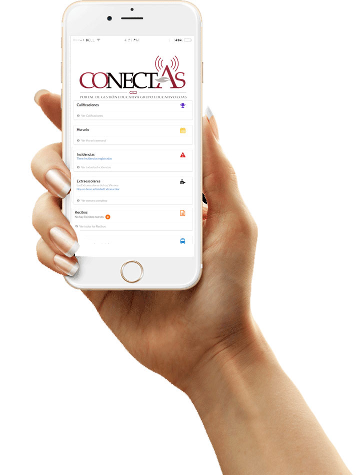 Plataforma Conectas, herramienta para uso interno en el Grupo Educativo Coas.