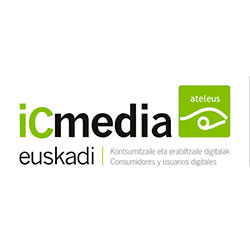 Entidad colaboradora de Eskibel, iCmedia, para la defensa de los derechos de los usuarios de los medios.