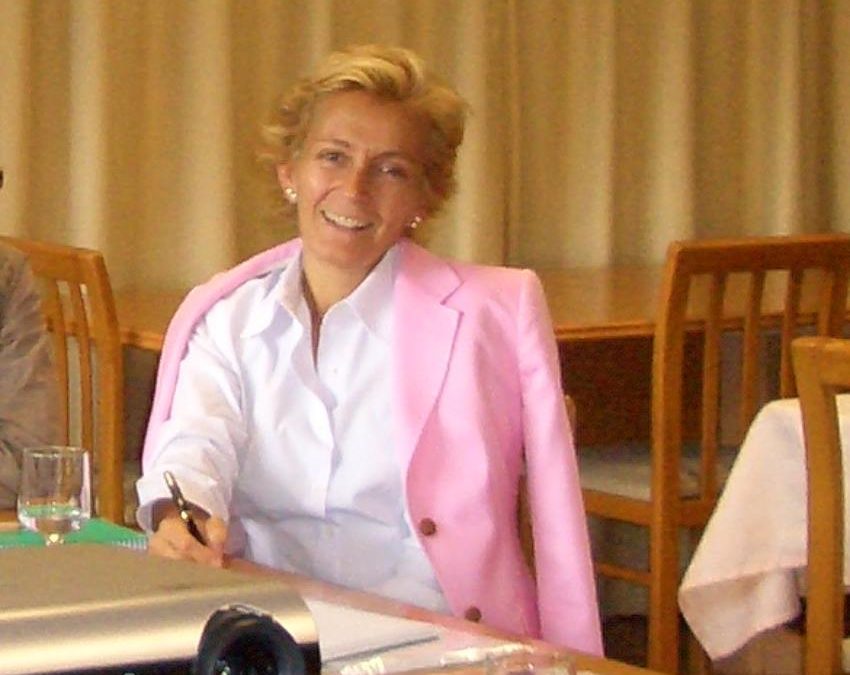 Teresa Sirés subdirectora y profesora del colegio durante 30 años